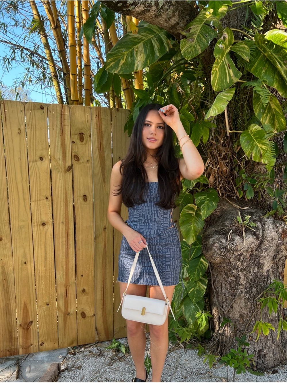 White-Fox Boutique Denim Set